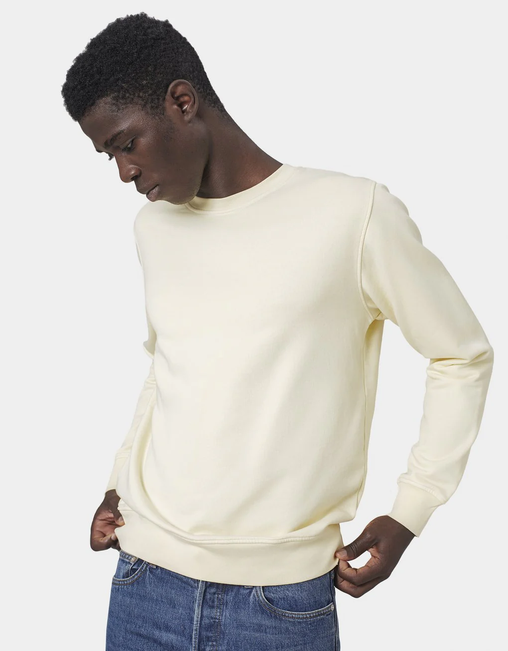 COLORFUL STANDARD | Classic Organic Crewneck | Scarlet Red - Image 3