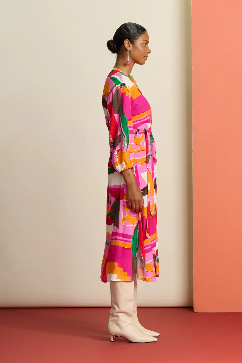 POM AMSTERDAM | Cape Town Dress | Multi - Image 3